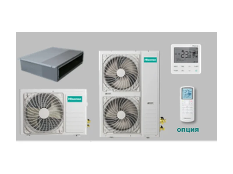 Кассетный инверторный кондиционер Hisense HEAVY AUC-60UR4RKC8/AUW-60U6RW8/PE-QFA